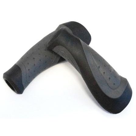 ComfortGrip Dual-Density Rubber/Gel 130mm Black w/ Plug