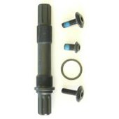 Cr-mo American Type Spindle for Loose Ball BB - 8T, 19mm, 150mm