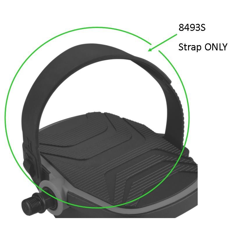 Exercise Pedal Strap Pair - 37.5cm - 8493