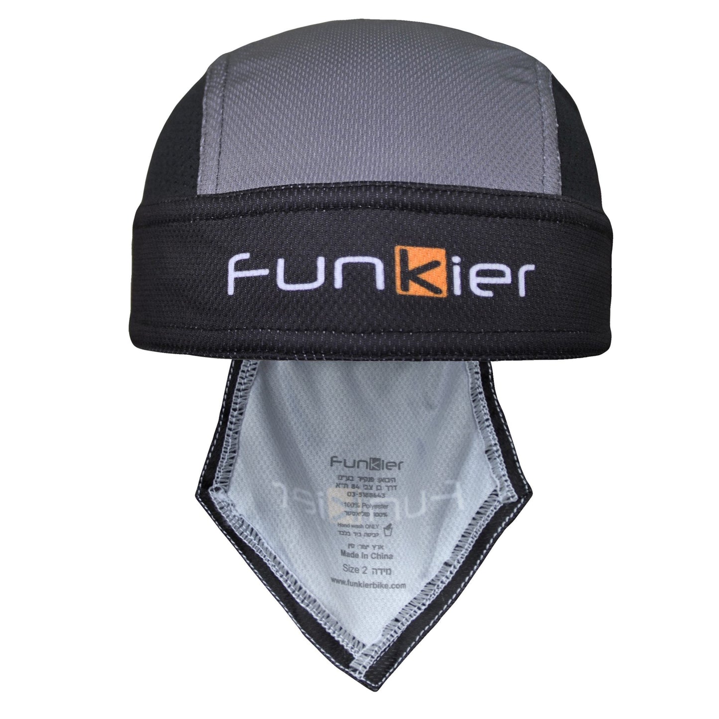 FUNKIER Mirandola Bandana - Black, One Size Fits All
