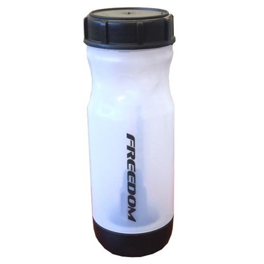 Freedom Cycle System Fix Tool Bottle - Translucent Round with Black Lid