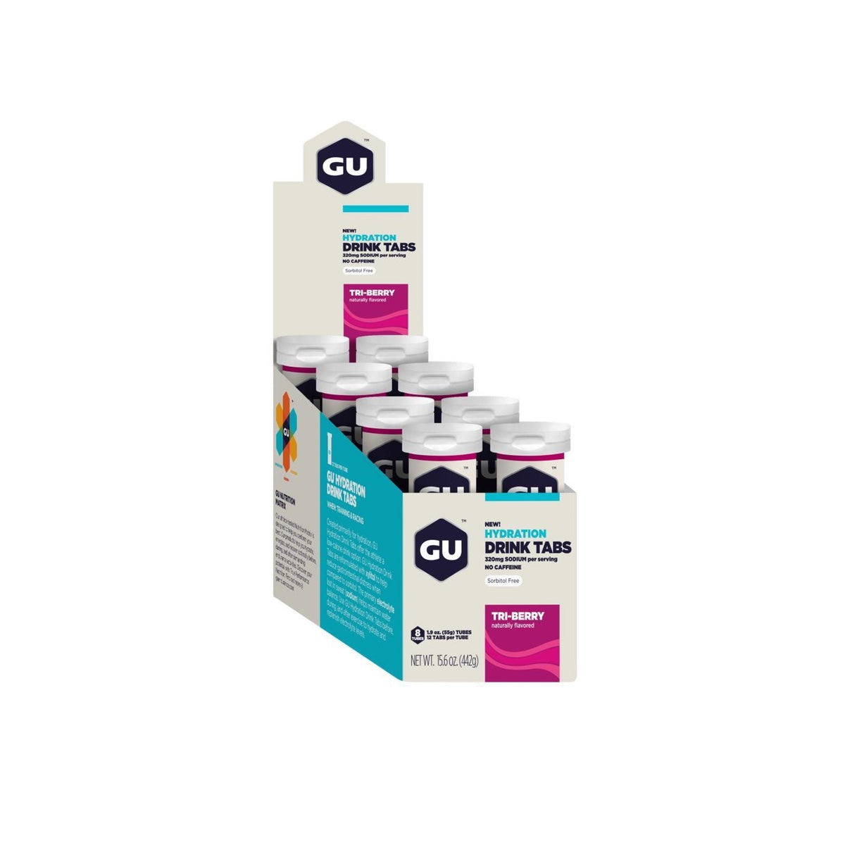 GU Hydration Drink Tablets - Tri-Berry Flavor