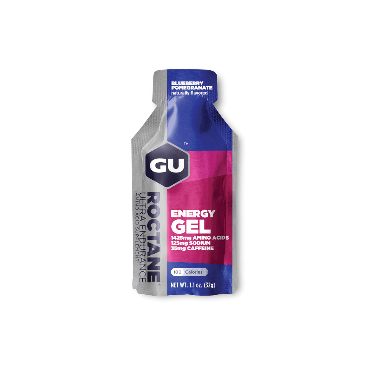 GU Roctane Energy Gel Blueberry Pomegranate - Box of 24