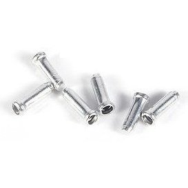 Gear Inner Wire Cap, 1.2mm Dia, SILVER 50-Pack