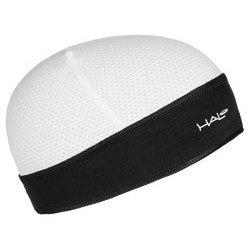 Halo Skull Cap - White, Sweat-Wicking Headwear