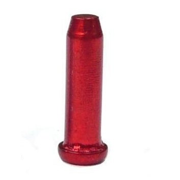 Inner Wire End Cap, 2.3mm Dia, RED 50-Pack