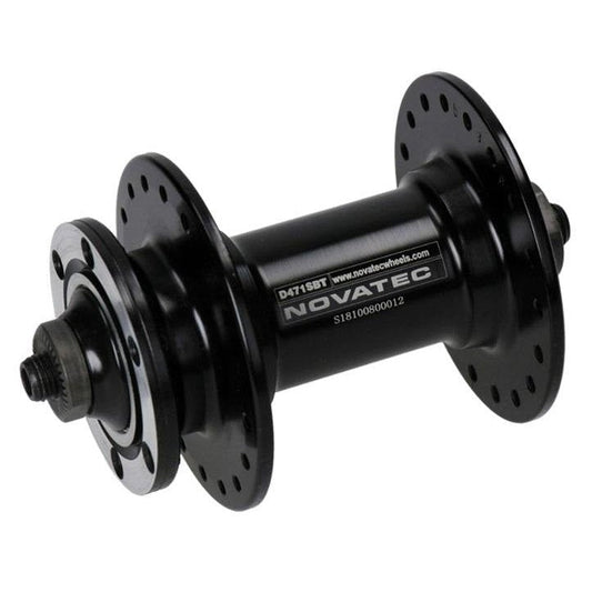 Joytech Novatec Front Disc Hub - Black Alloy 32H QR 6 Bolt
