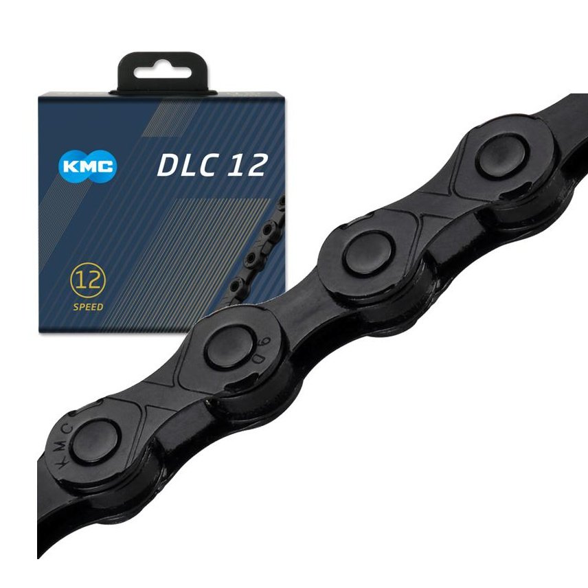 KMC DLC12 12-Speed Chain - Diamond Hard Black Finish