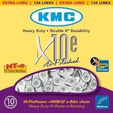 KMC E10 10-Speed Chain for Ebikes - Extra Long