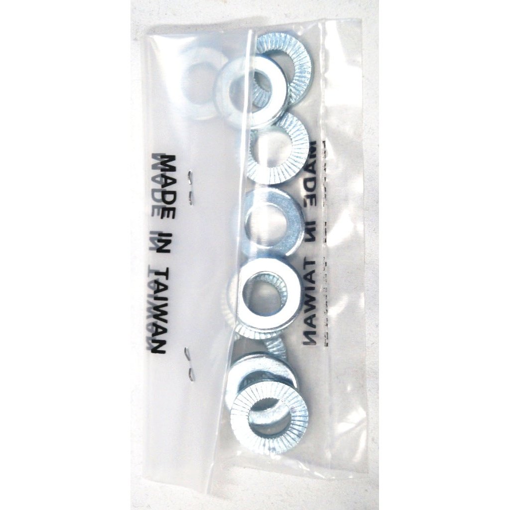 Knurled Washer 10mm ID 18mm OD 3mm Thickness Pack of 10