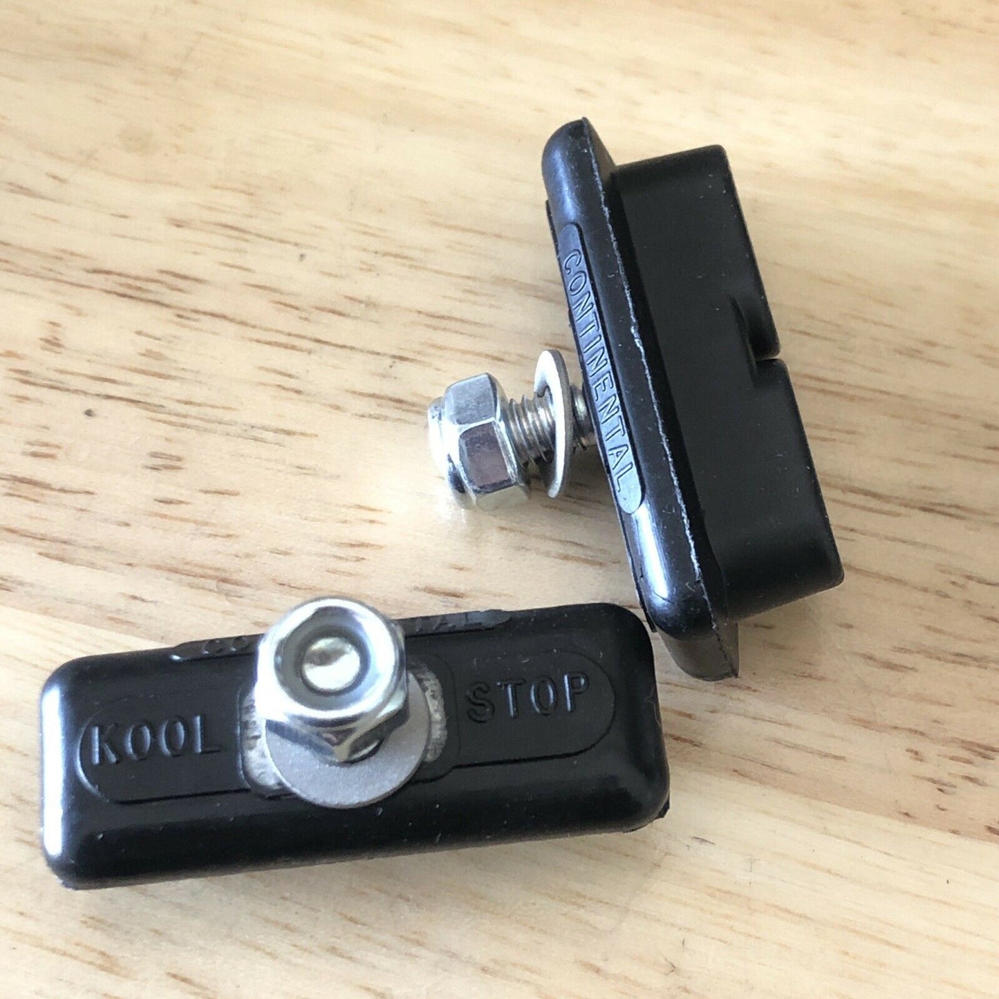 Kool Stop Bicycle Continental THREADED Brake Pads for Skyway Mags BLACK PAIR