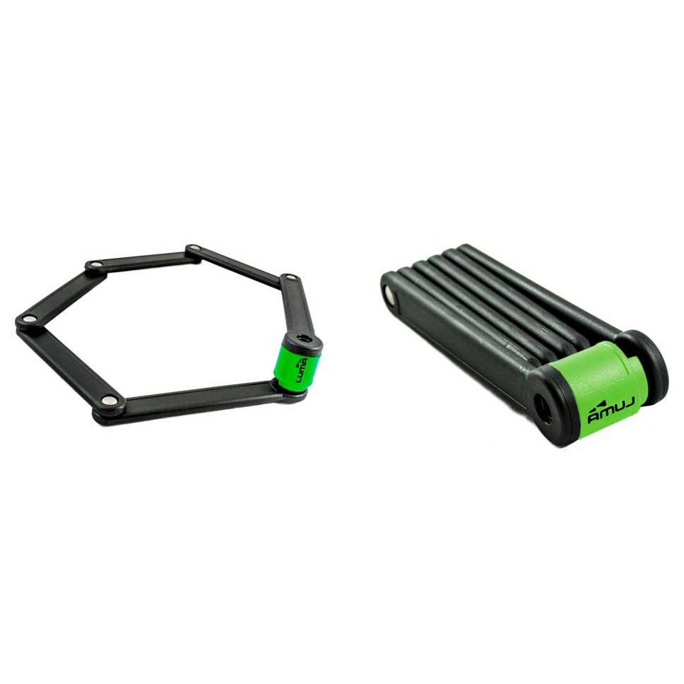 LUMA No1 Folding Lock - High Security Key, 80cm with Mounting Bracket