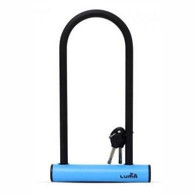 LUMA U Lock 180x320mm - 12mm Bar - Blue Receiver