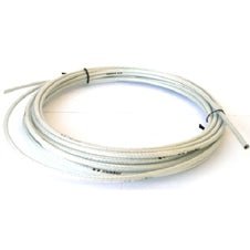 Linear LEX Braided Gear Casing - 4.5mm x 7.6m, Silver