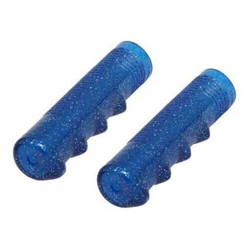 Lowrider/Dragster Glitter-Blue Grips - 120mm Length