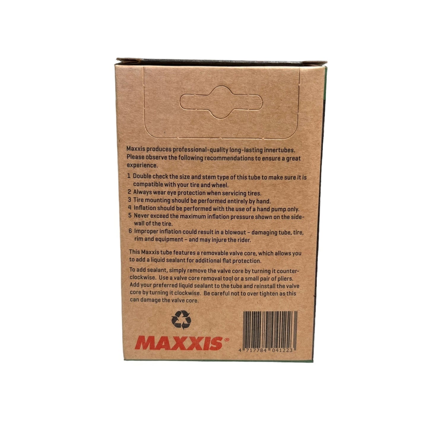 MAXXIS Welterweight Tube 20 x 1.5-2.5 PV48 | PRESTA