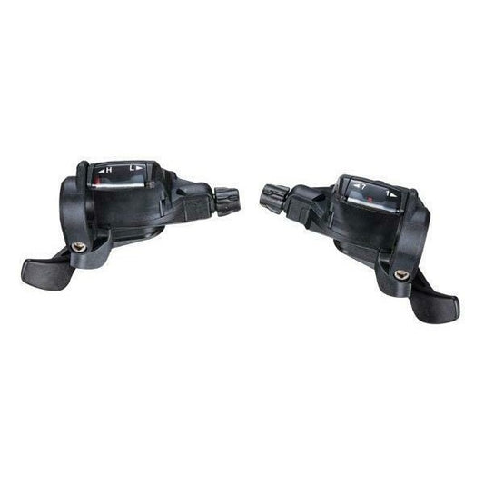 MICROSHIFT Thumb Tap Shifter - TS38 - 3x6 Speed - Pair Shimano Mountain