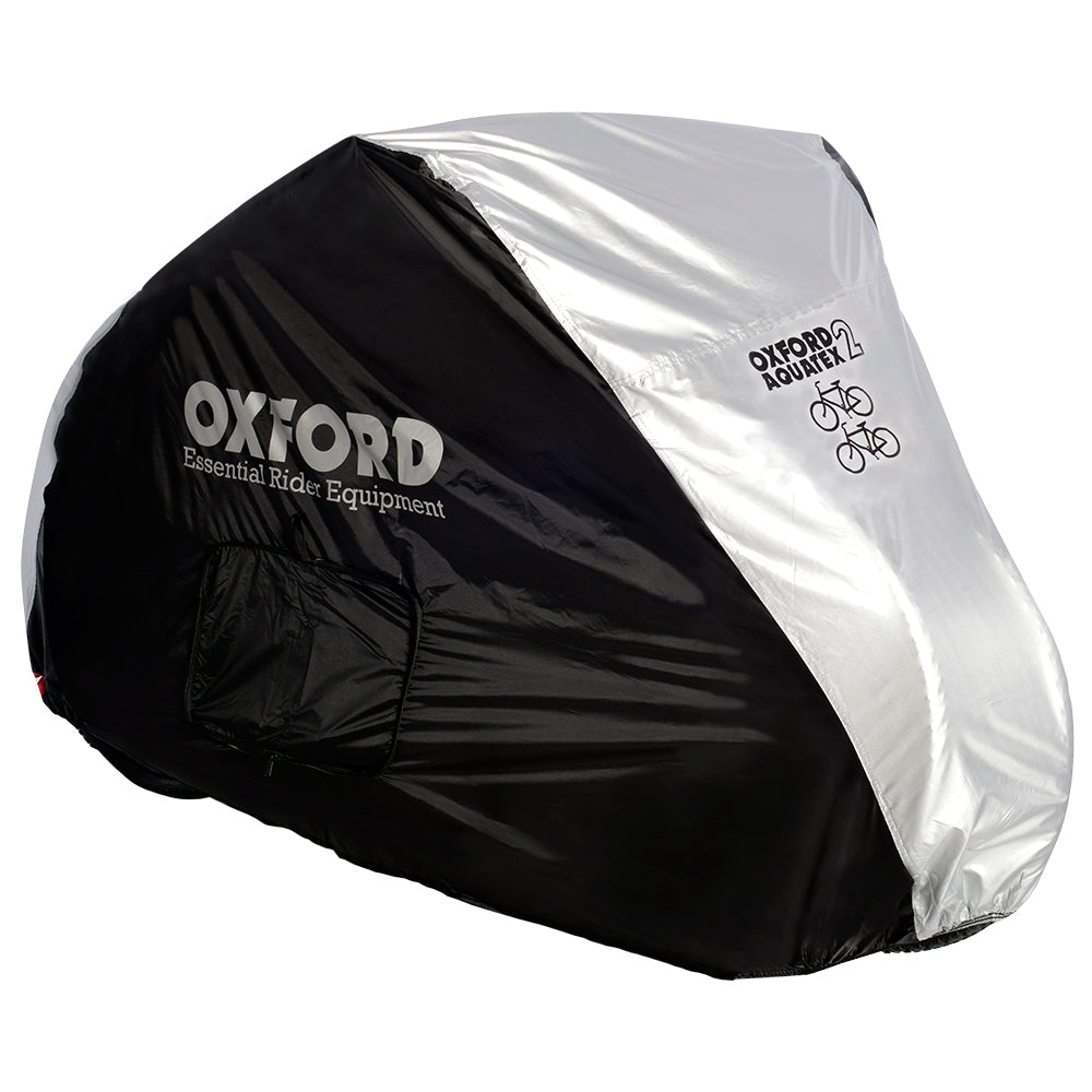 Oxford Aquatex Bike Cover - Waterproof Outdoor Protection for 2 Bicycles