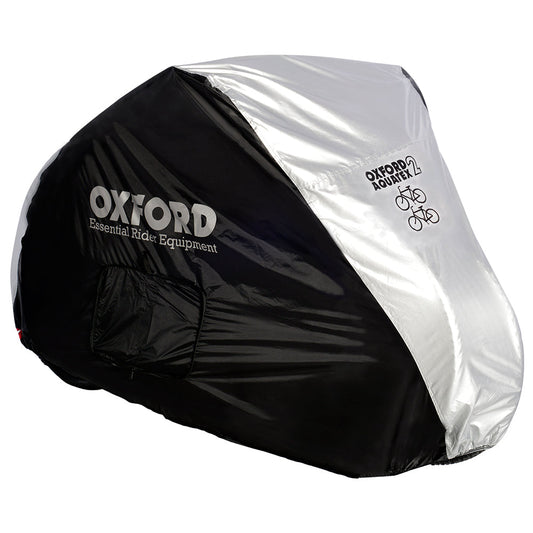 Oxford Aquatex Bike Cover - Waterproof Outdoor Protection for 2 Bicycles