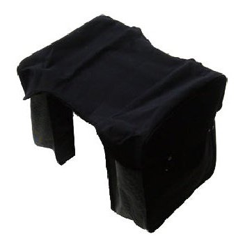 Pannier Bag Double - Rear, Internal Zip Pockets, Mounts Over Rack