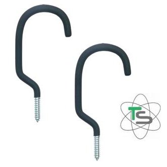 ProSeries Heavy Duty Storage Hooks - Set of 2 - Large Size