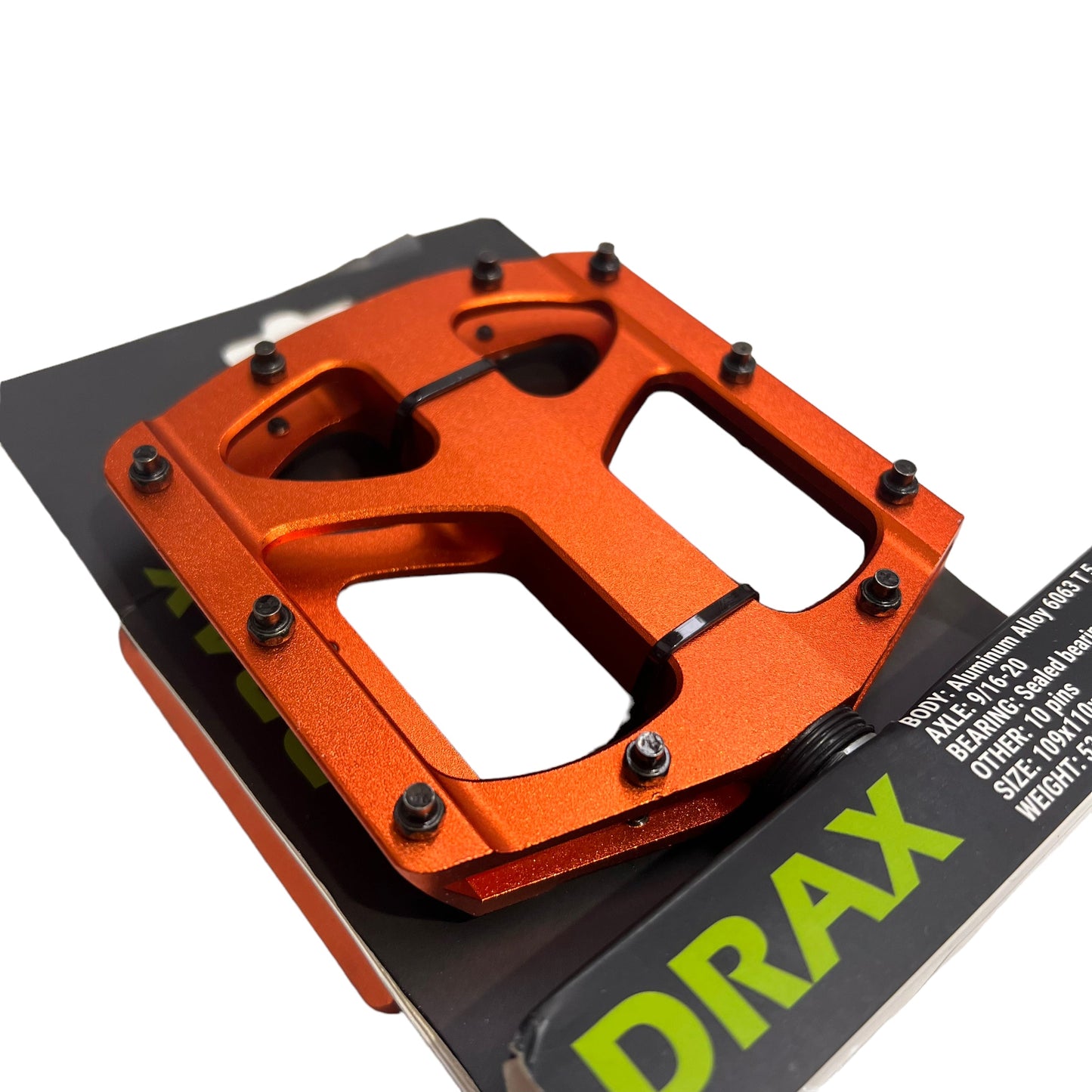 RYFE - DRAX Pedals | Sealed Bearing | Alloy | Large Platform MTB BMX