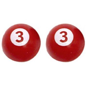 Red Valve Cap #3 - 2 Pack