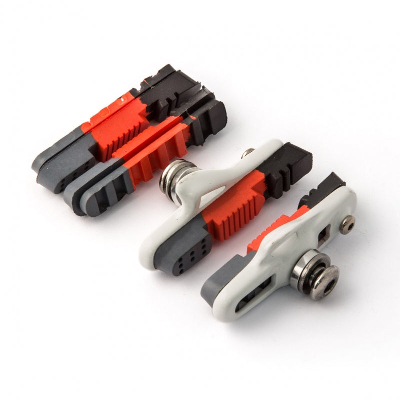 Road Brake Cartridge Shoes - Caliper, 55mm - Spare Pads Included