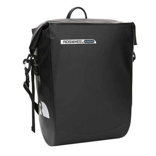 SAHOO Single Pannier Bag - 20L Waterproof with Rigid Back Board & Carry Handle