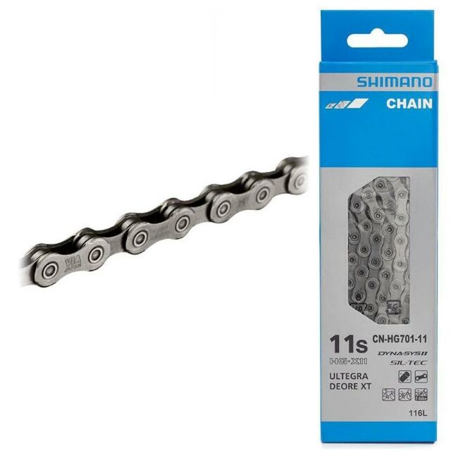SHIMANO Cn-Hg701- 11 Speed Chain w/ Connecting Link Ultegra