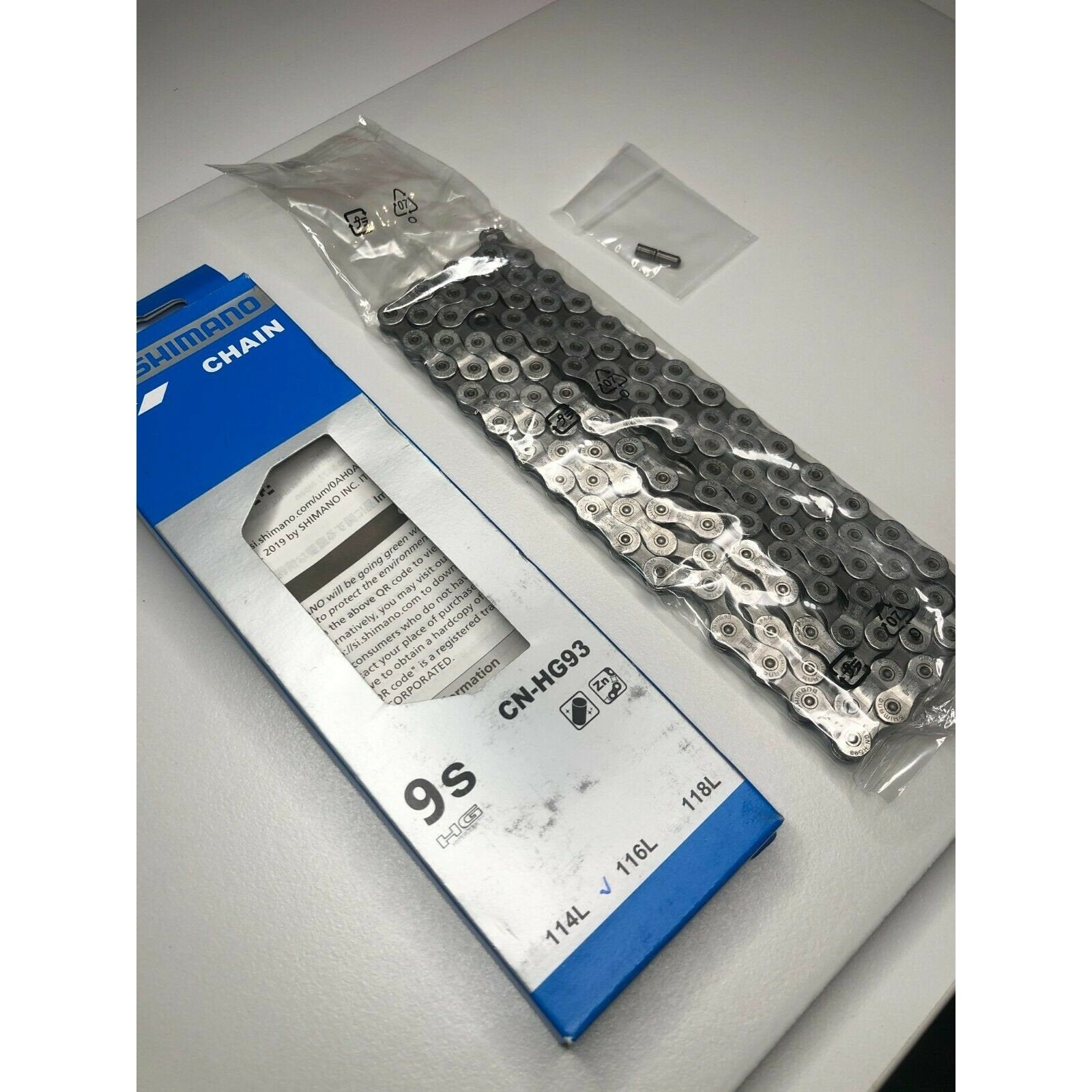SHIMANO Cn-Hg93 - 9 Speed Chain w/ Connecting Pin. Deore XT | Ultegra AU STOCK