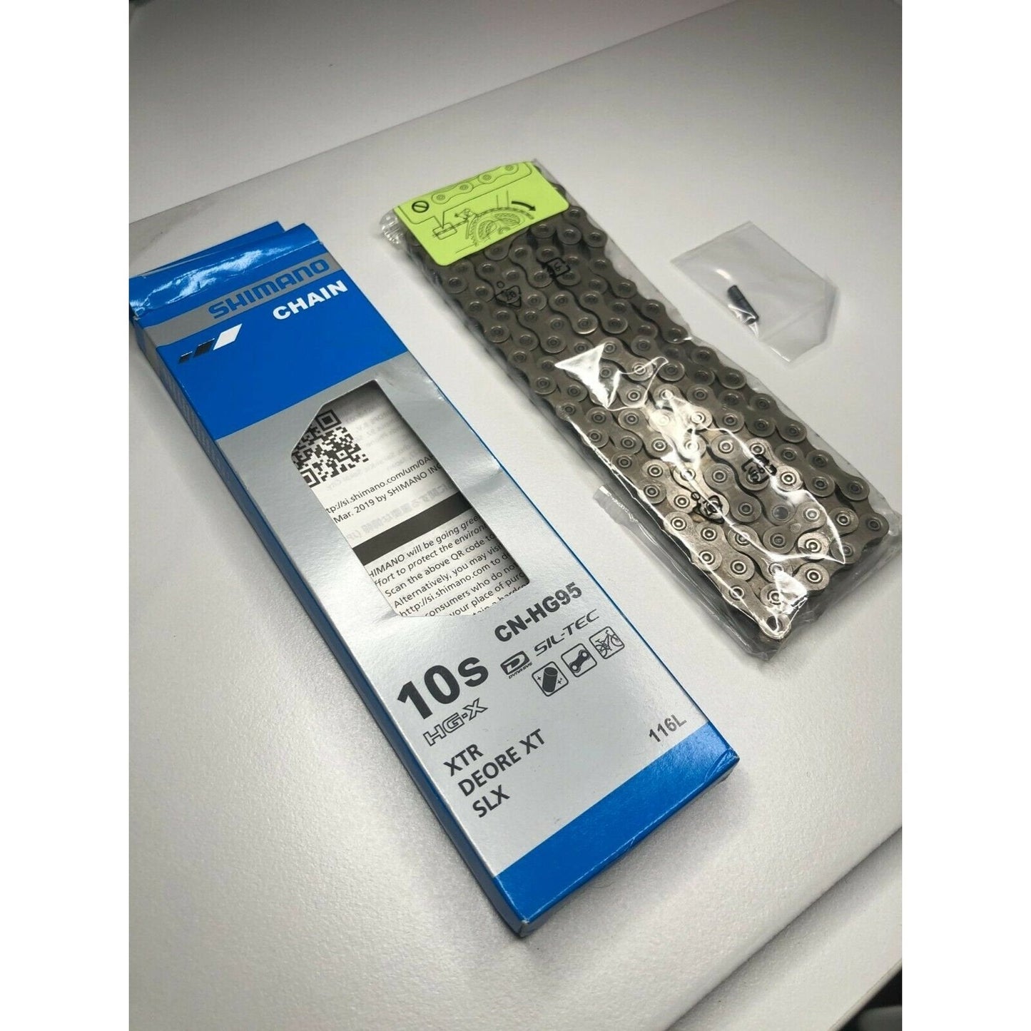 SHIMANO Cn-Hg95 - 10 Speed Chain w/ Connecting Pin. Deore XT R | SLX AU STOCK