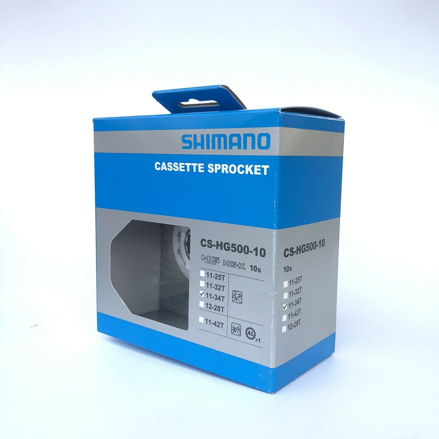 SHIMANO Deore Tiagra CS-HG500 10 Speed Cassette 11-34t Mtb Gravel Road Bike Cogs