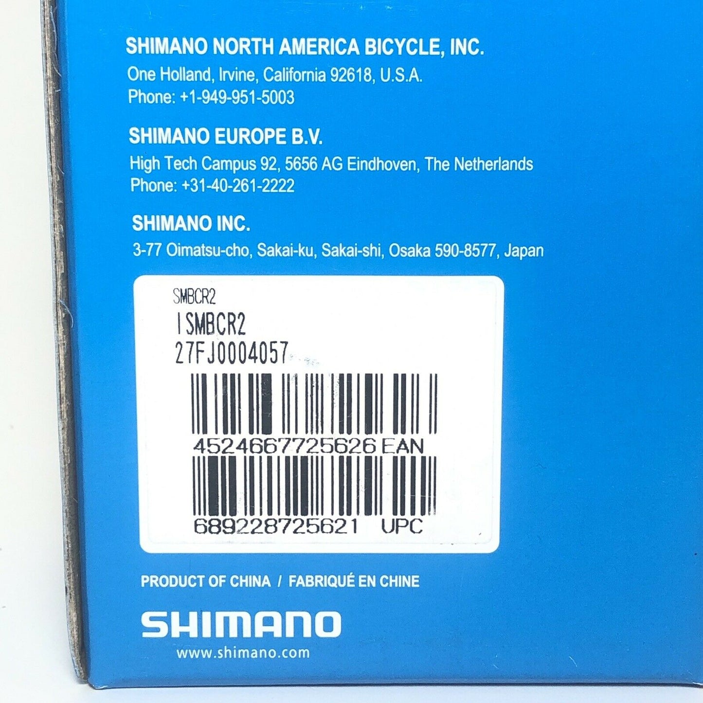 SHIMANO SM-BCR2 Di2 Battery Charger For Electronic Shifter Box