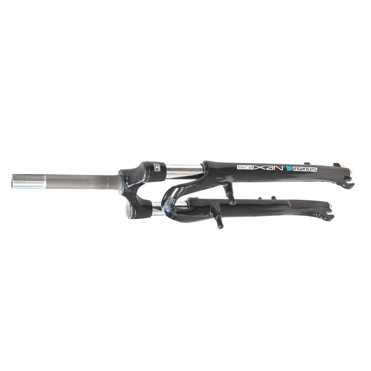 SR Suntour "700C Suspension Fork - Travel 75mm, Disc & V Brake, Coil Spring - BLACK"