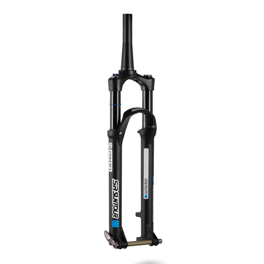 SR Suntour Suntour AXON32 Boost Fork - 27.5", 120mm Travel, Disc Brake, Tapered Steerer