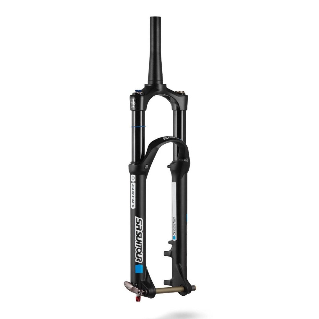 SR Suntour Suntour AXON34 Boost Fork - 27.5+ Travel, Remote Lockout, Matte Black