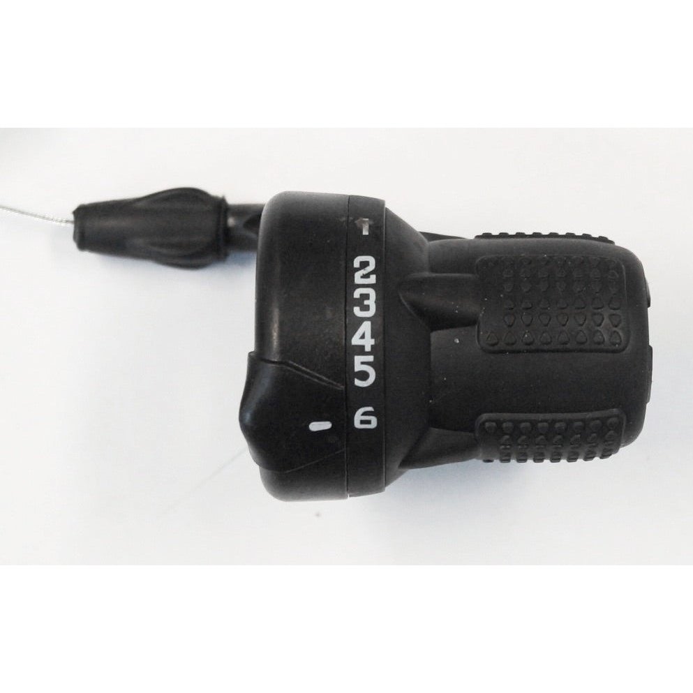 ShiftMaster 6-Speed Grip Shifter Indexed, Smooth Shifting, Easy to Use