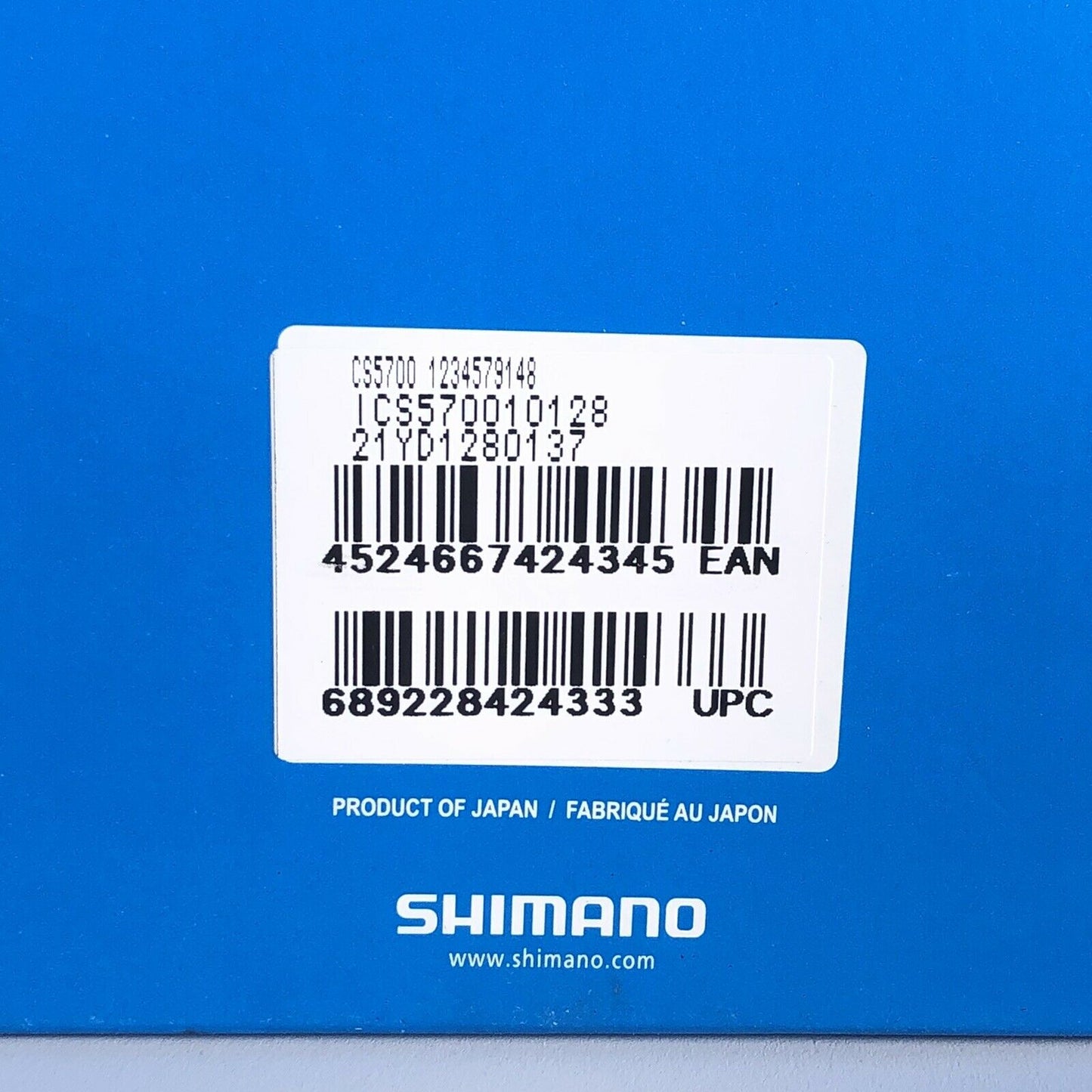 Shimano 105 CS-5700 Bicycle Cassette 11-28 10-Speed Freehub Bike Part Bicycle