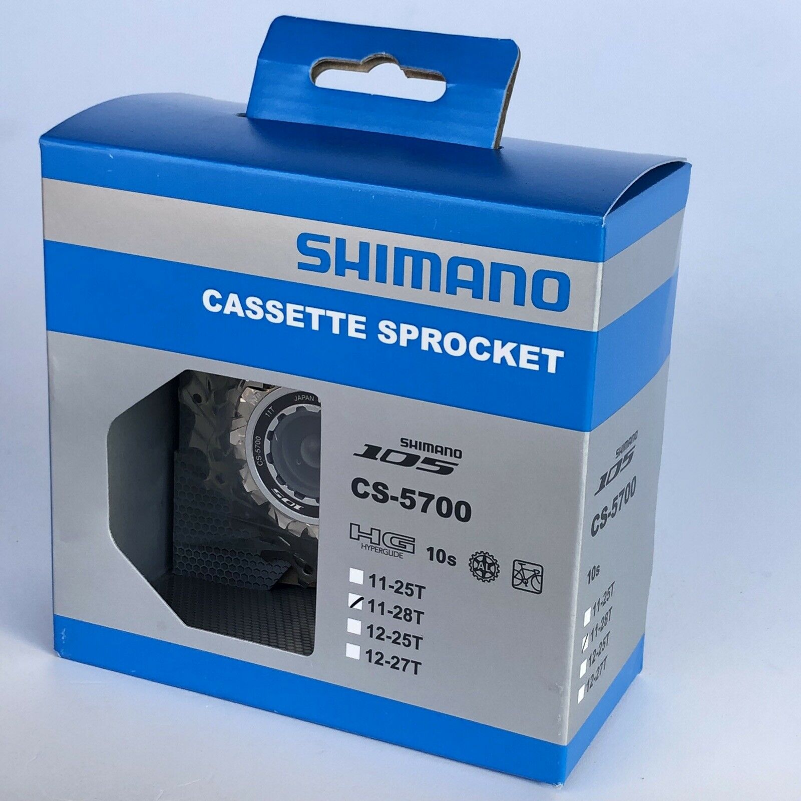 Shimano 105 CS-5700 Bicycle Cassette 11-28 10-Speed Freehub Bike Part Bicycle