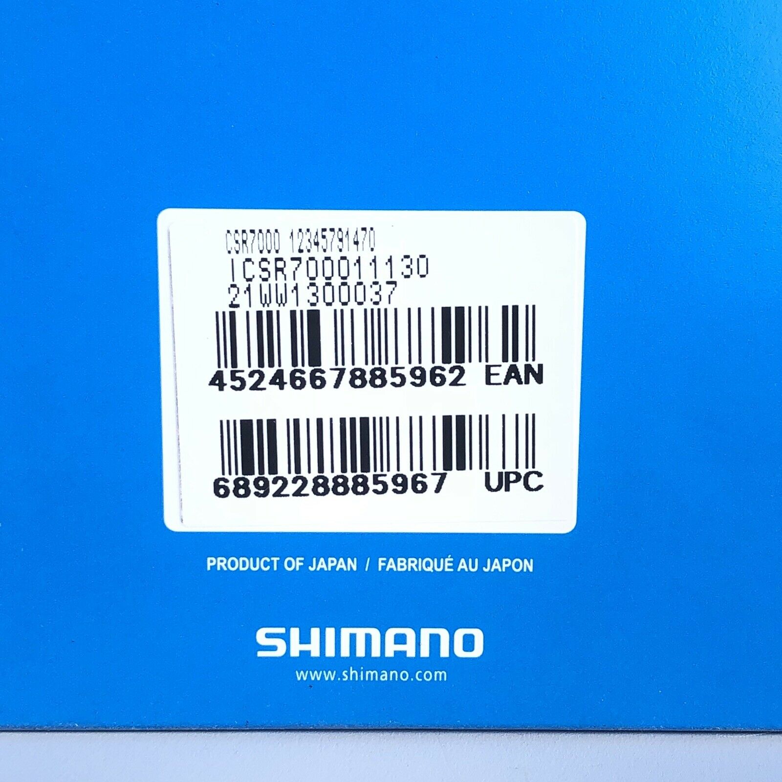 Shimano 105 CS-R7000 11-30T 11sp Road Cassette Silver