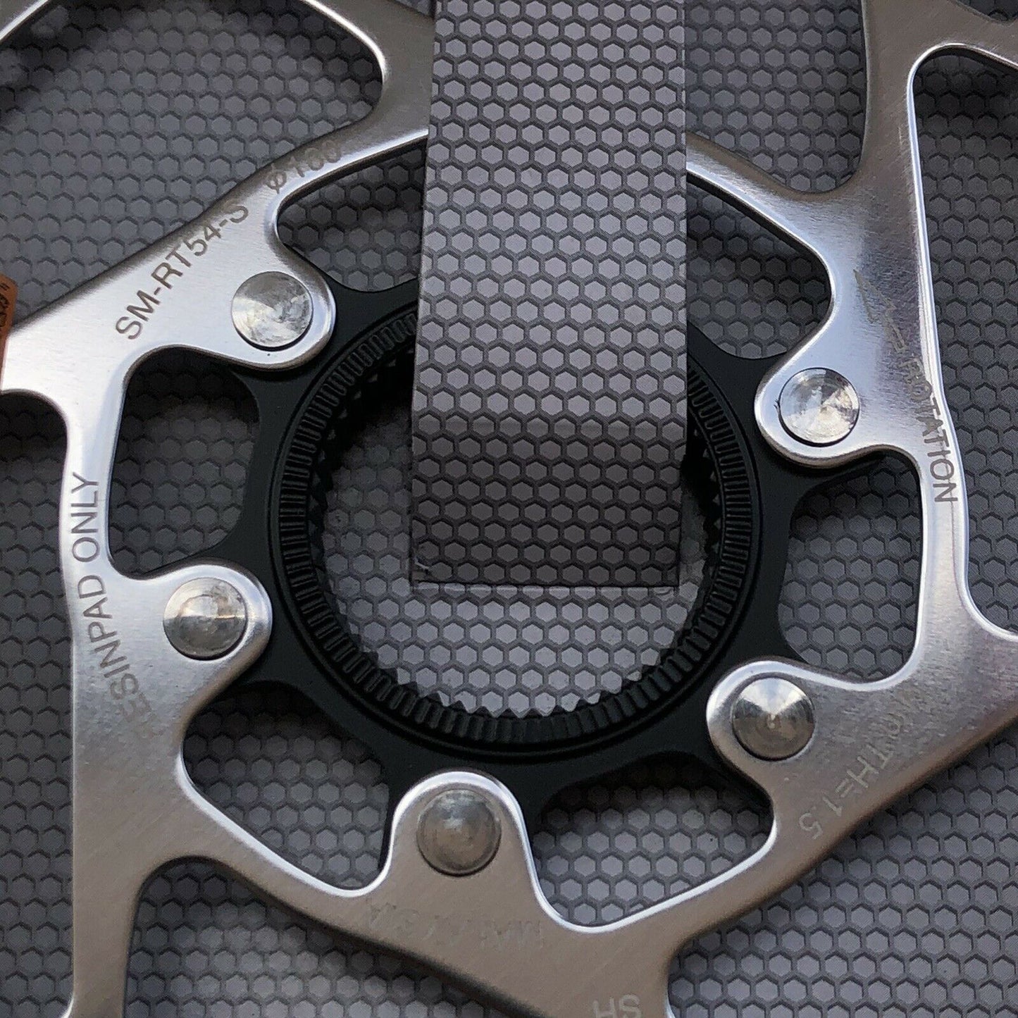 Shimano SM-RT54 CentreLock Disc Brake Rotor Stainless 160mm Alivio ESMRT54S