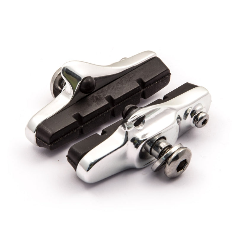 Shimano - alike-Compatible Alloy Rim Brake Pads - 52mm Black/Silver