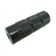 Steel Foot Peg for 14mm Axle - Threadless, 38x110mm, BLACK