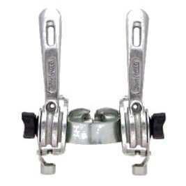 Sturmey Archer Double Shifter Lever with Cable & Casing - Friction - Fits 1-1/8" Down Tube