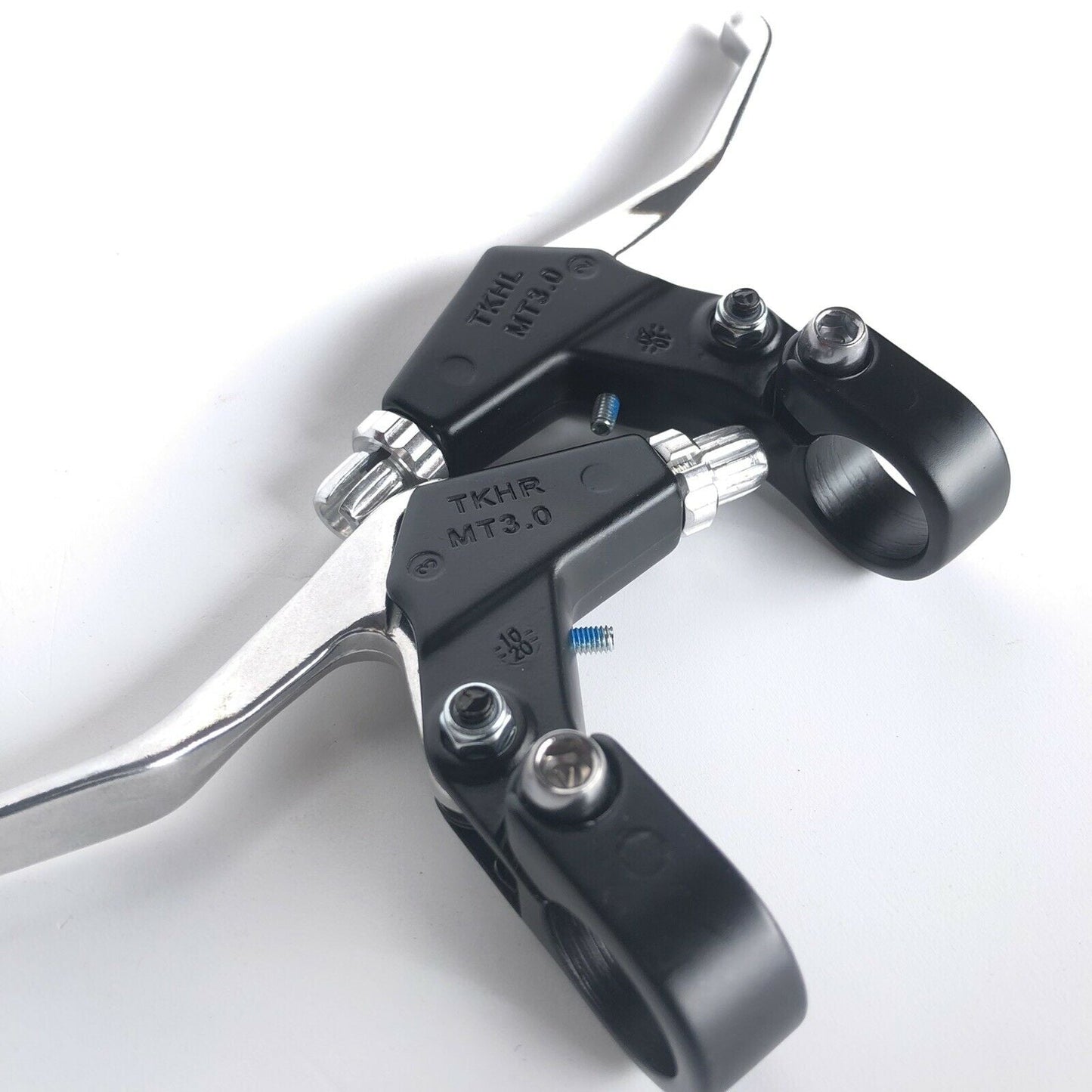 TEKTRO - PAIR of V-Brake Levers, 2 Finger Type, Alloy, Rapid Fire, Left + Right