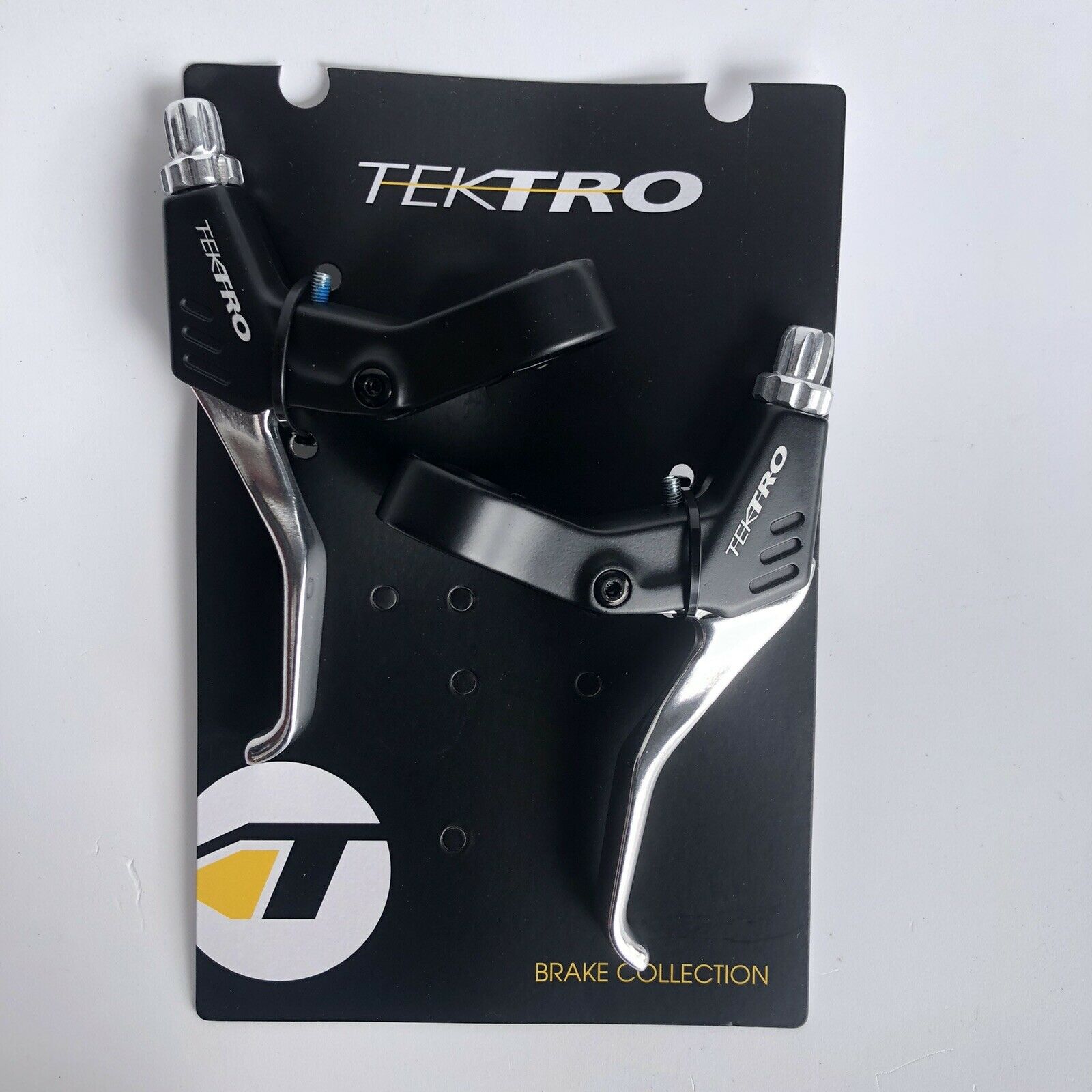 TEKTRO - PAIR of V-Brake Levers, 2 Finger Type, Alloy, Rapid Fire, Left + Right