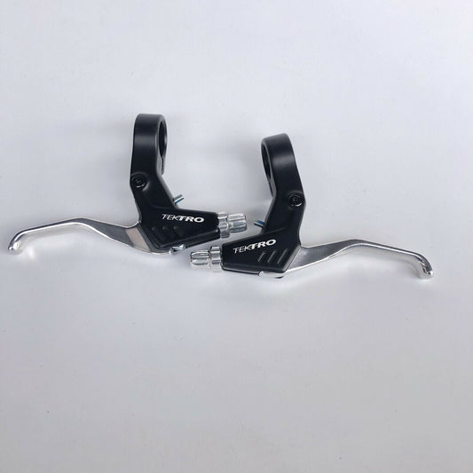 TEKTRO - PAIR of V-Brake Levers, 2 Finger Type, Alloy, Rapid Fire, Left + Right