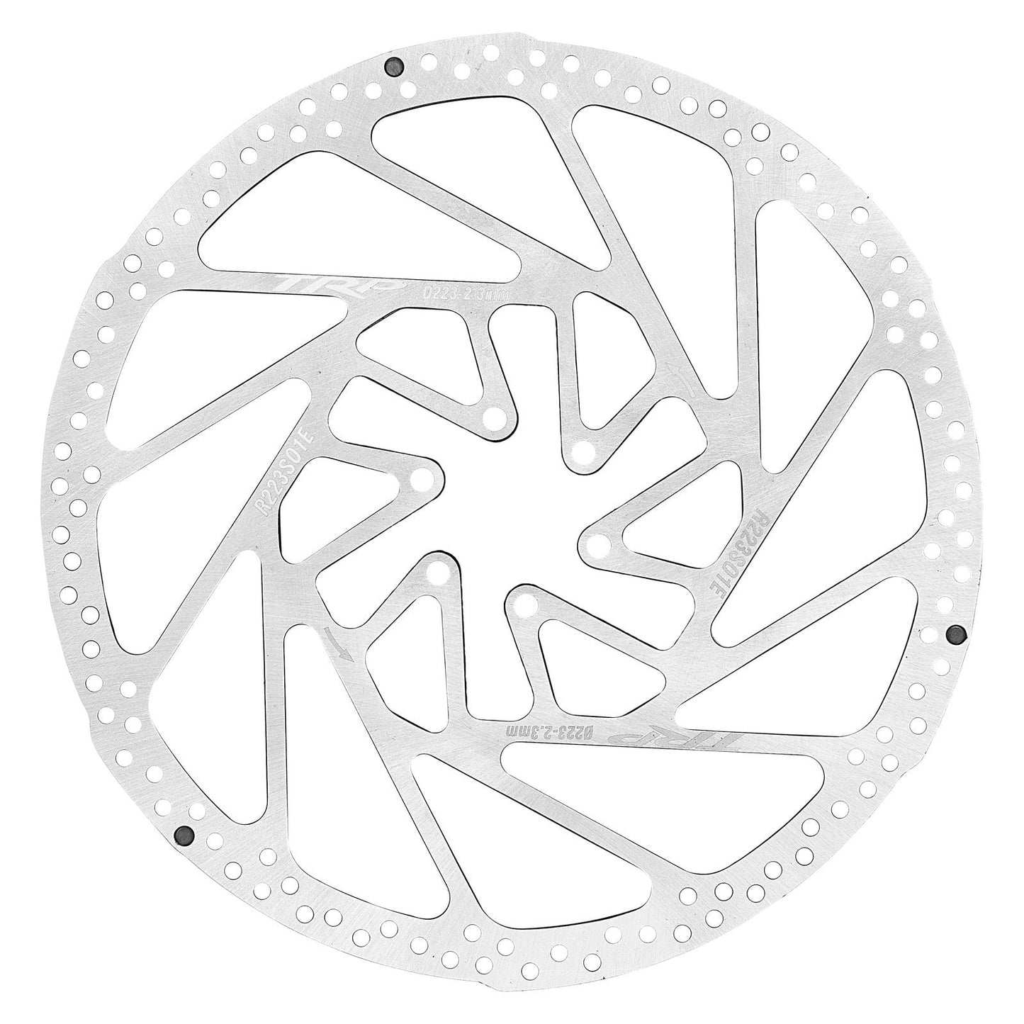 TRP 220mm Rotor for DHR and E-MTB - High Heat Dispersion, 2.3mm Thick, 6 Bolt