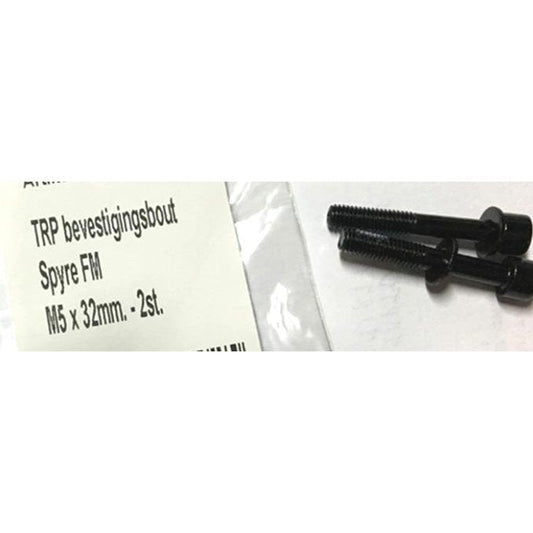 TRP Spyre/HYRD Flat Mount 32mm Bolt 2-Pack - Secure Mounting Solution